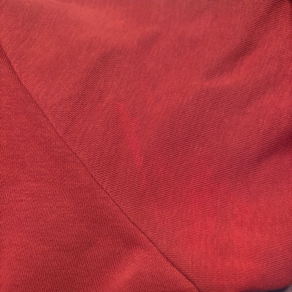 Nike Hoodie Cowl Neck Athletic Pullover Sweatshirt Pockets Burgundy Size Small - Picture 14 of 15